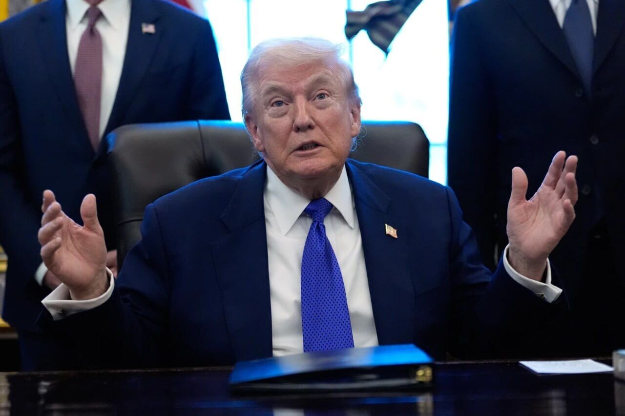 پیام پنهان ترامپ در یک عکس دستکاری شده