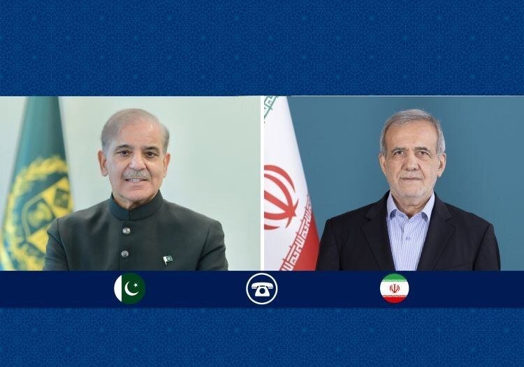 گفت‌وگوی پزشکیان با شهباز شریف/تاکید پزشکیان بر پایبندی طرف‌های تفاهم به پایبندی به تعهدات/شهباز شریف: آماده‌ایم تا تلاش برای کاهش تنش را ادامه دهیم